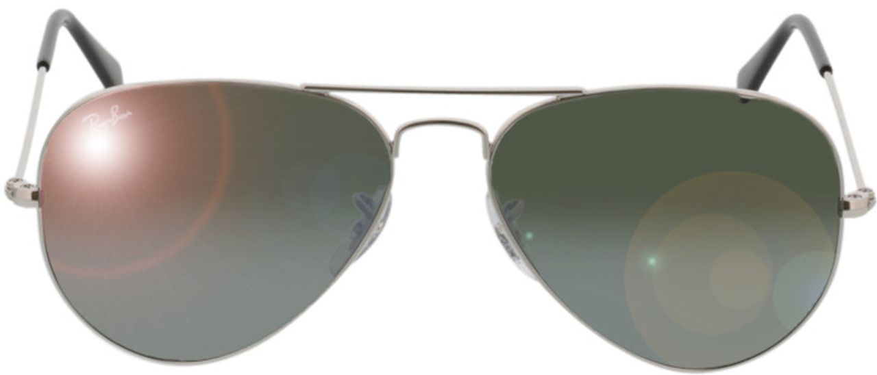 Ray ban aviator grey hot sale lens