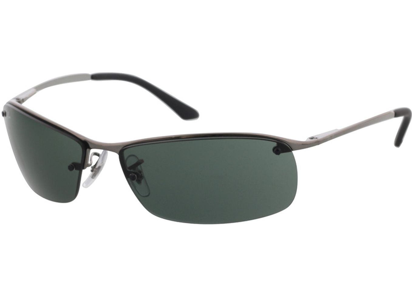 Ray-Ban Top Bar RB3183 004/71 63-15 Sonnenbrille ohne Sehstärke, Herren, Halbrand, Rechteckig