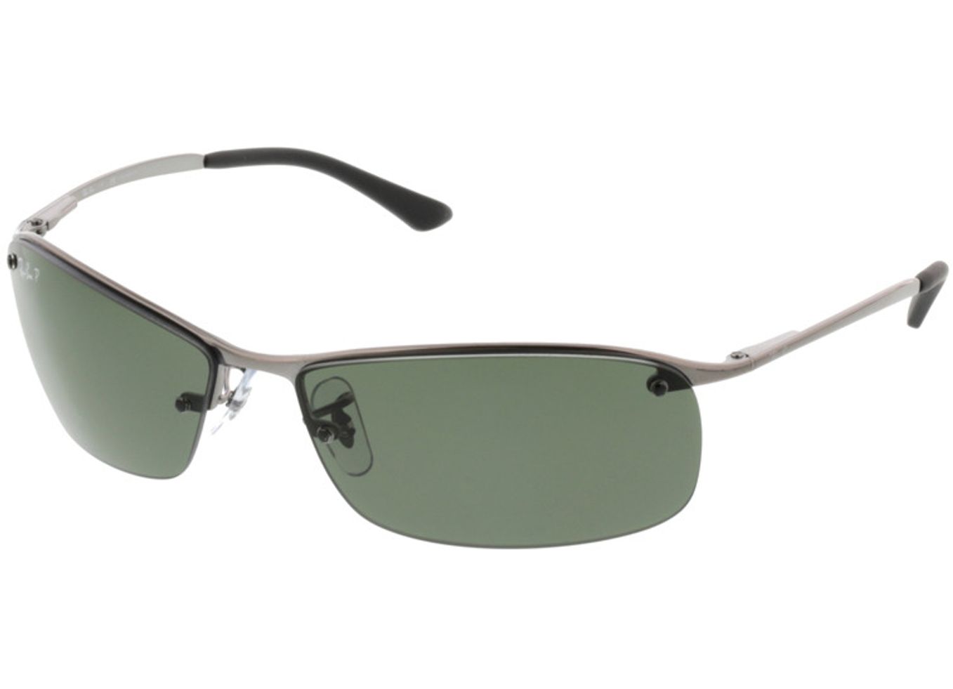 Ray-Ban Top Bar RB3183 004/9A 63-15 Sonnenbrille ohne Sehstärke, Herren, Vollrand, Rechteckig