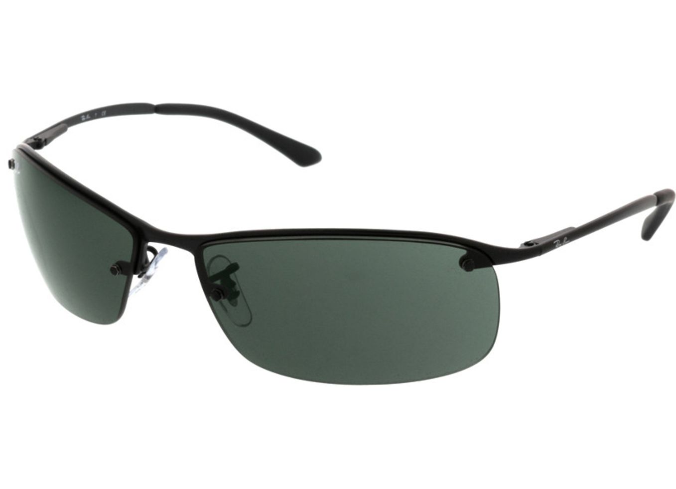 Ray-Ban Top Bar RB3183 006/71 63-15 Sonnenbrille ohne Sehstärke, Herren, Halbrand, Rechteckig