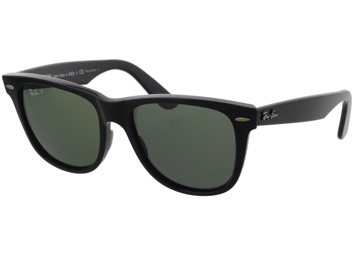 Ray-Ban Original Wayfarer RB2140 901/58 54-18 Sonnenbrille mit Sehstärke erhältlich, Damen/Herren, Vollrand, Eckig