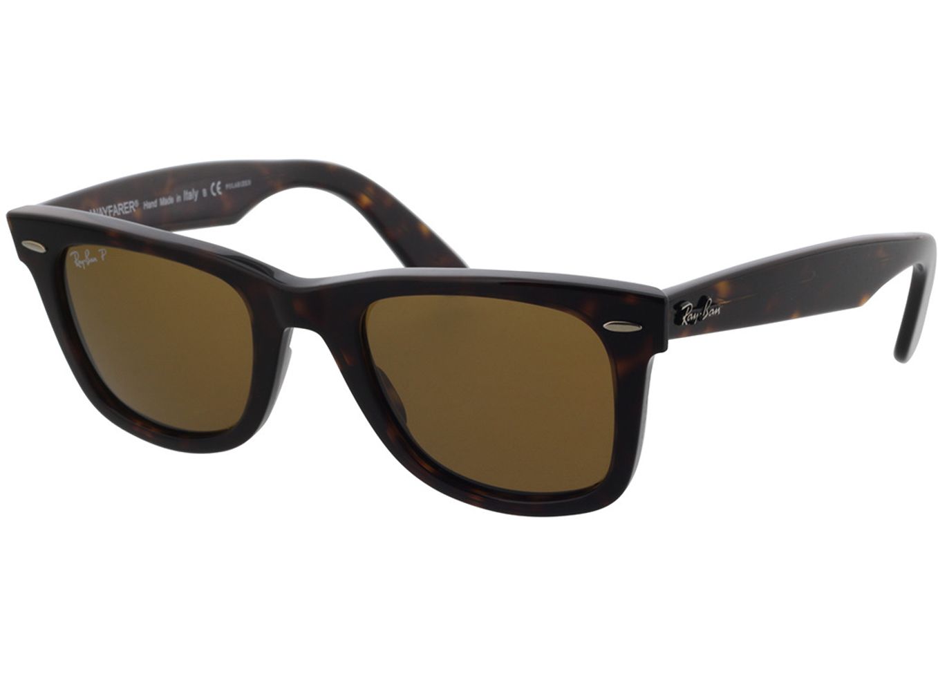 Ray-Ban Original Wayfarer RB2140 902/57 50-22 Sonnenbrille mit Sehstärke erhältlich, Damen/Herren, Vollrand, Eckig