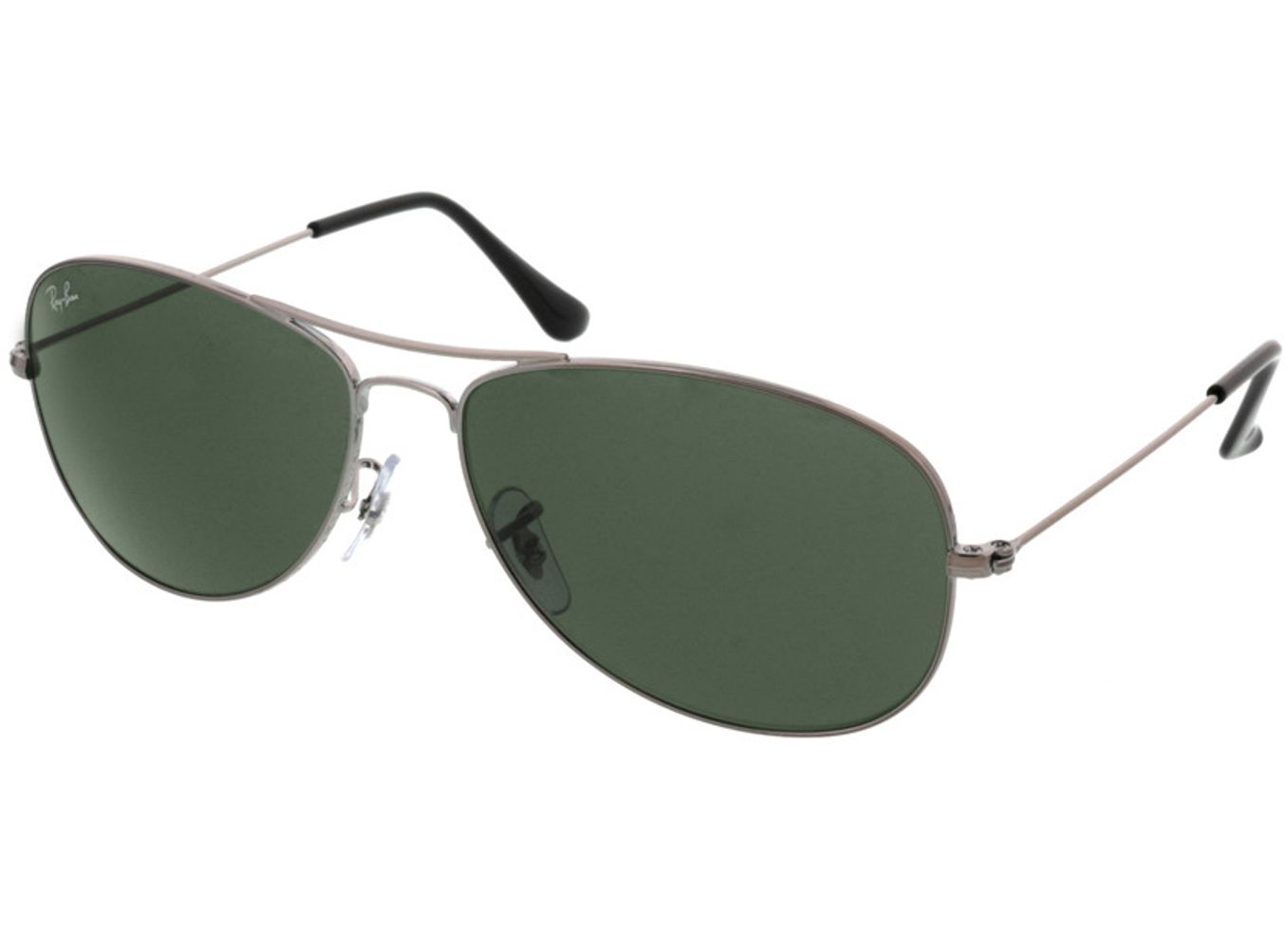 Ray-Ban Cockpit RB3362 004 59-14 Sonnenbrille mit Sehstärke erhältlich, Herren, Vollrand, Pilot