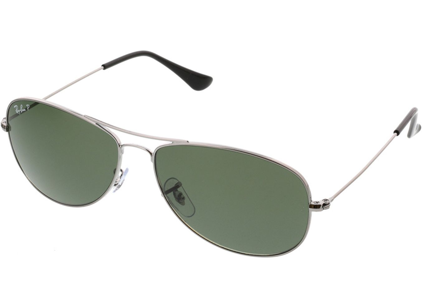 Ray-Ban Cockpit RB3362 004/58 59-14 Sonnenbrille mit Sehstärke erhältlich, Herren, Vollrand, Pilot