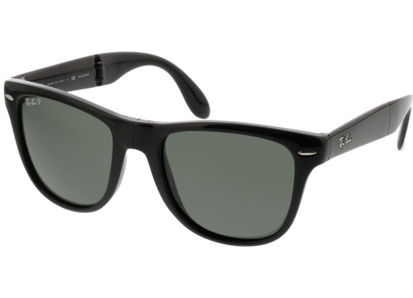 Ray-Ban Folding Wayfarer RB4105 601/58 54-20 Sonnenbrille mit Sehstärke erhältlich, Herren, Vollrand, Eckig