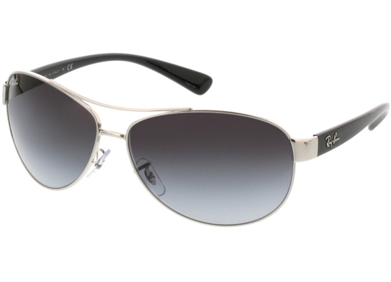 Ray-Ban RB3386 003/8G 63-13 Sonnenbrille ohne Sehstärke, Herren, Vollrand, Pilot