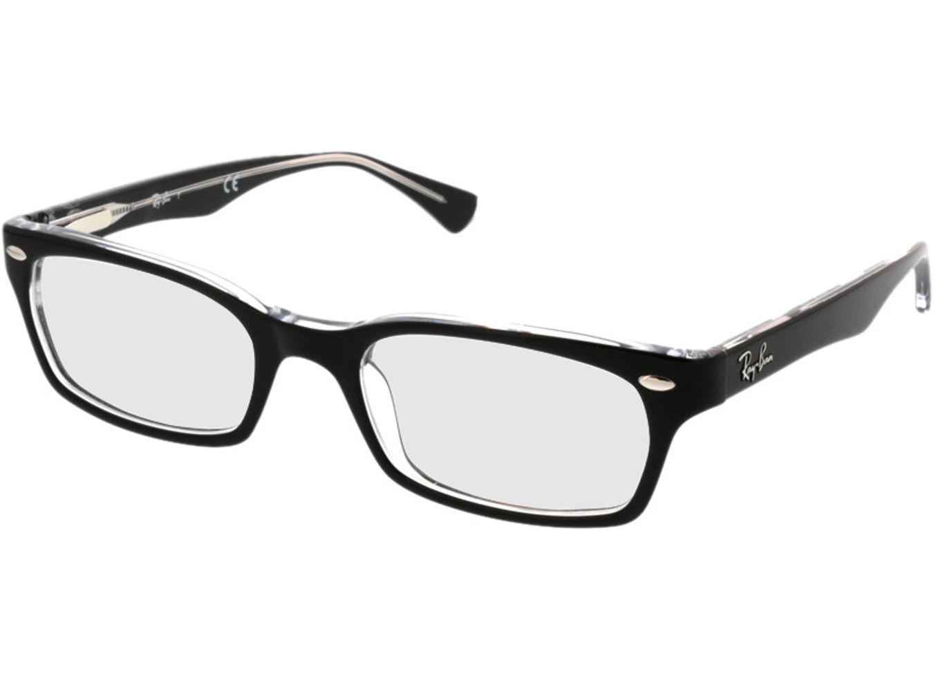 Ray-Ban RX5150 2034 50-19 Brillengestell inkl. Gläser, Damen, Vollrand, Rechteckig