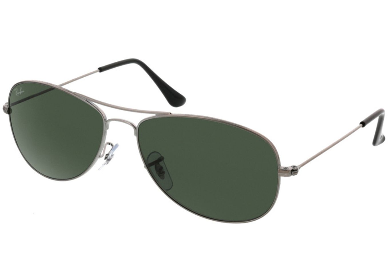 Ray-Ban Cockpit RB3362 004 56-14 Sonnenbrille mit Sehstärke erhältlich, Herren, Vollrand, Pilot