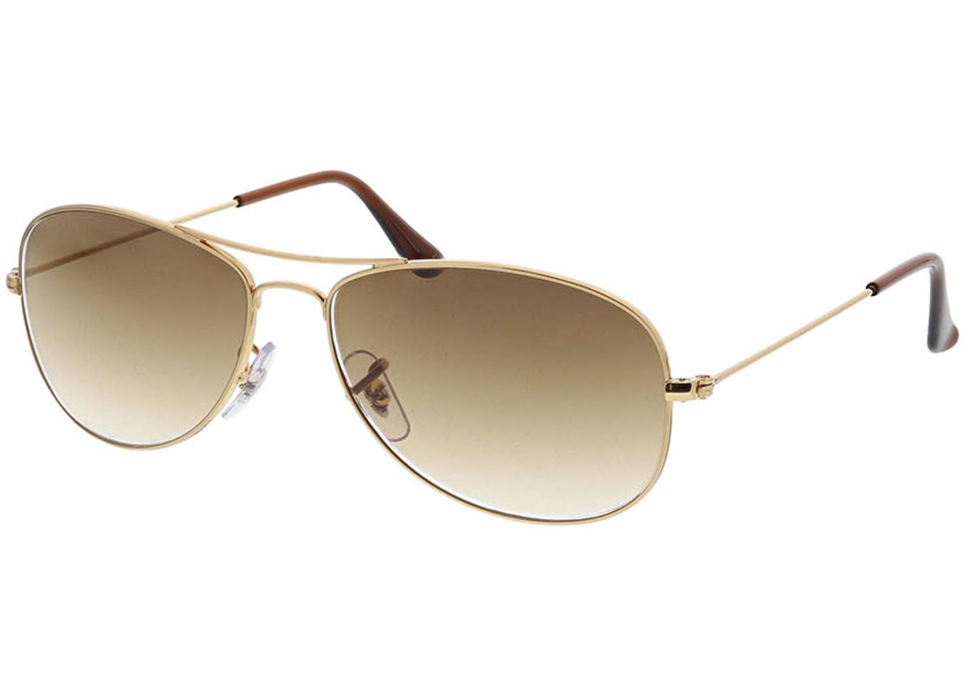 Ray-Ban Cockpit RB3362 001/51 56-14 Sonnenbrille mit Sehstärke erhältlich, Herren, Vollrand, Pilot