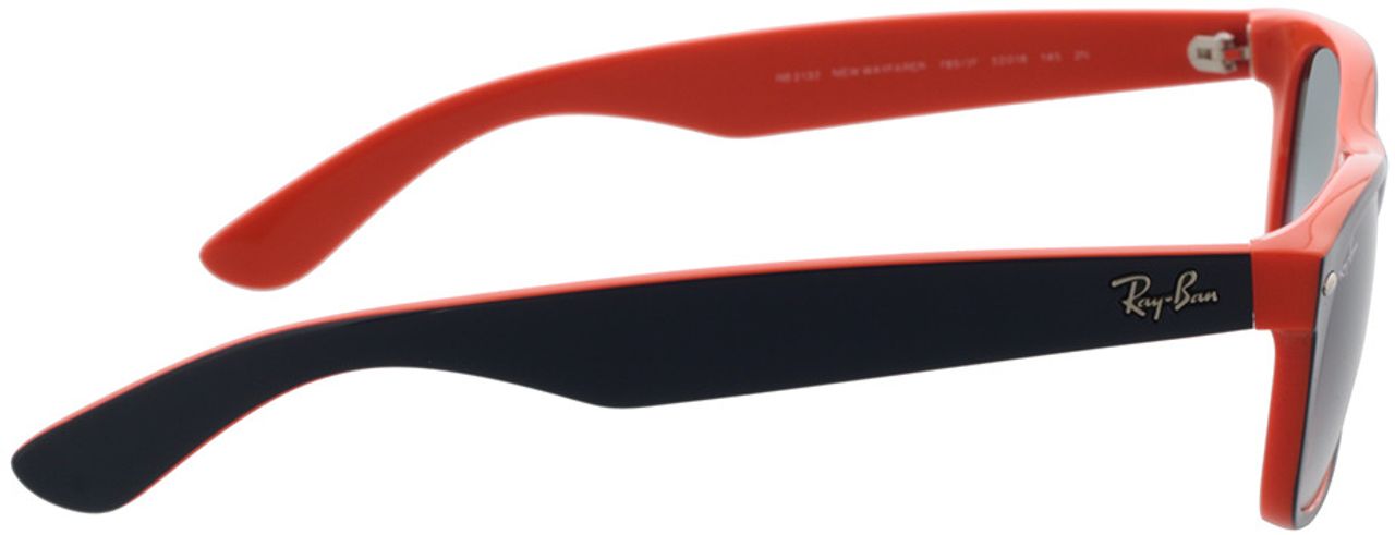 Sunglasses Ray-Ban New Wayfarer Orange RB2132 789/3F 55-18