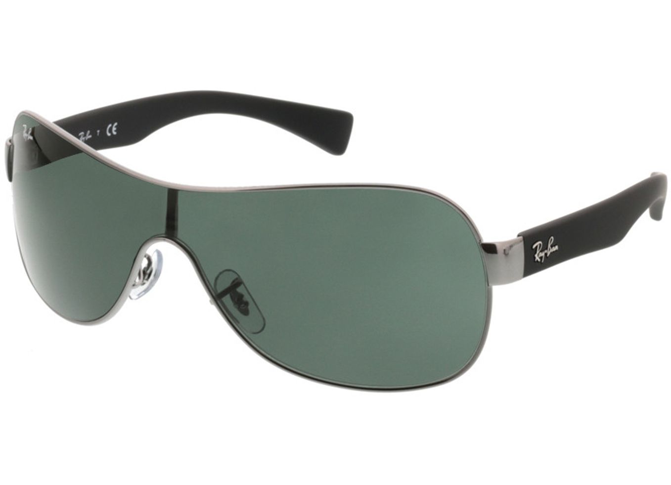 Ray-Ban RB3471 004/71 132 Sonnenbrille ohne Sehstärke, Herren, Vollrand, Mono