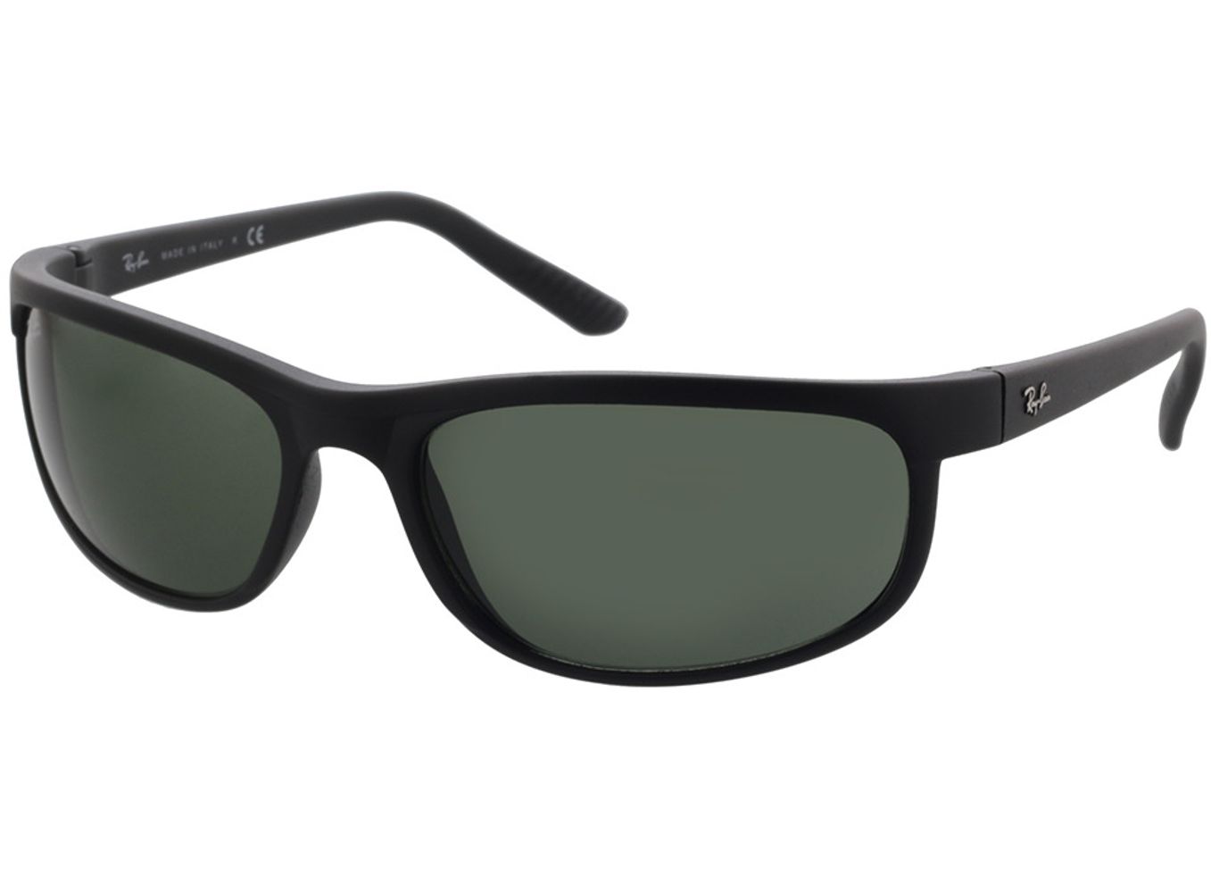 Ray-Ban Predator 2 RB2027 W1847 62-19 Sonnenbrille ohne Sehstärke, Herren, Vollrand, Rechteckig