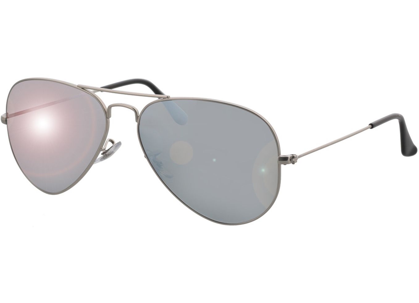 Ray-Ban Aviator RB3025 019/W3 58-14 Sonnenbrille mit Sehstärke erhältlich, Herren, Vollrand, Pilot