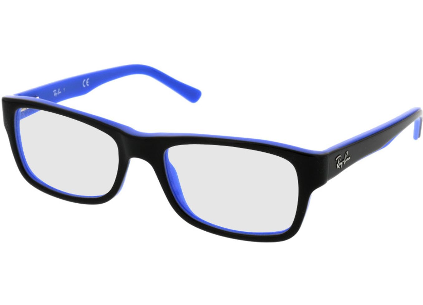 Ray-Ban RX5268 5179 52-17 Brillengestell inkl. Gläser, Damen/Herren, Vollrand, Rechteckig