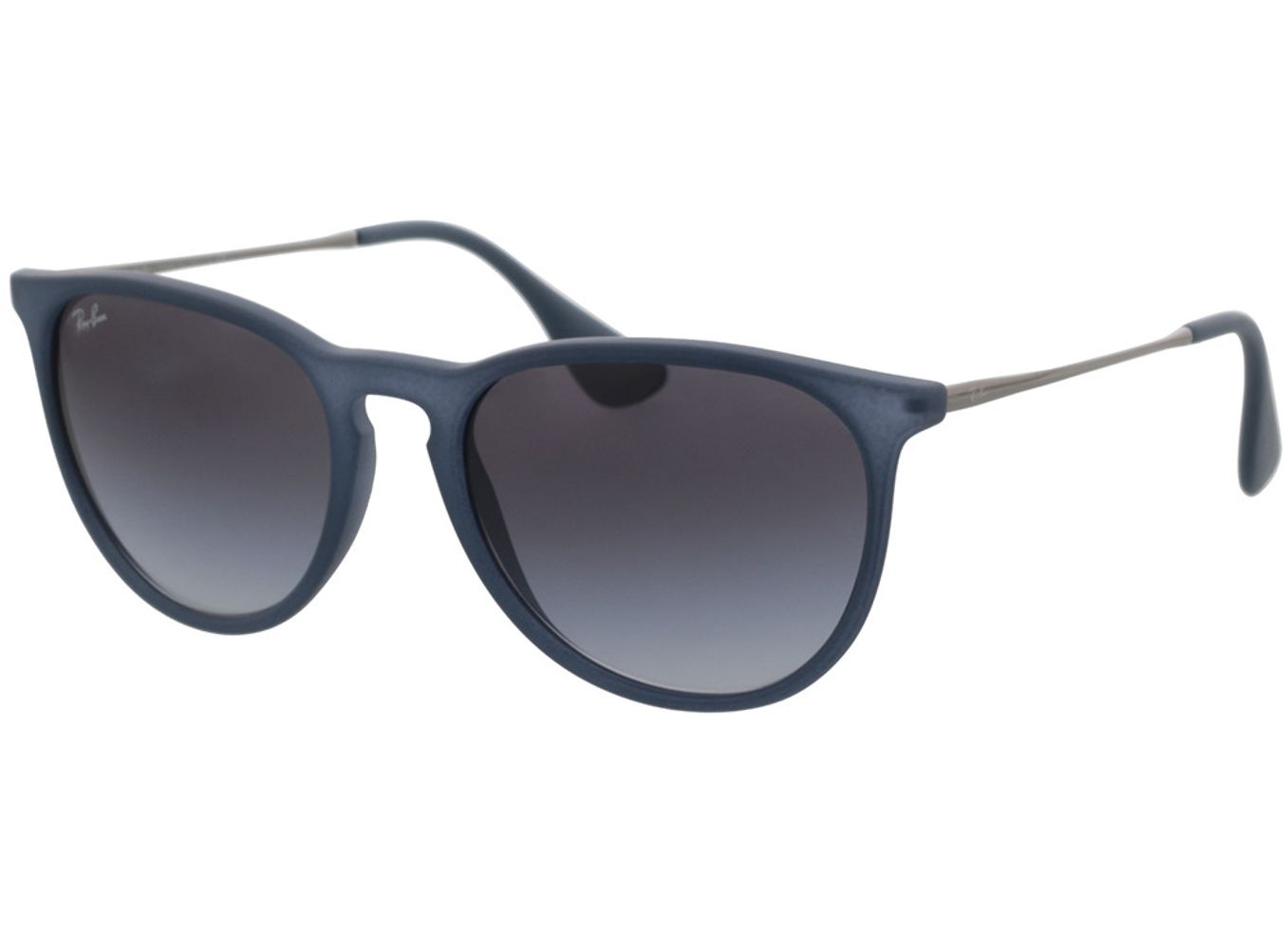 Ray-Ban Erika RB4171 60028G 54-18 Sonnenbrille mit Sehstärke erhältlich, Damen, Vollrand, Rund