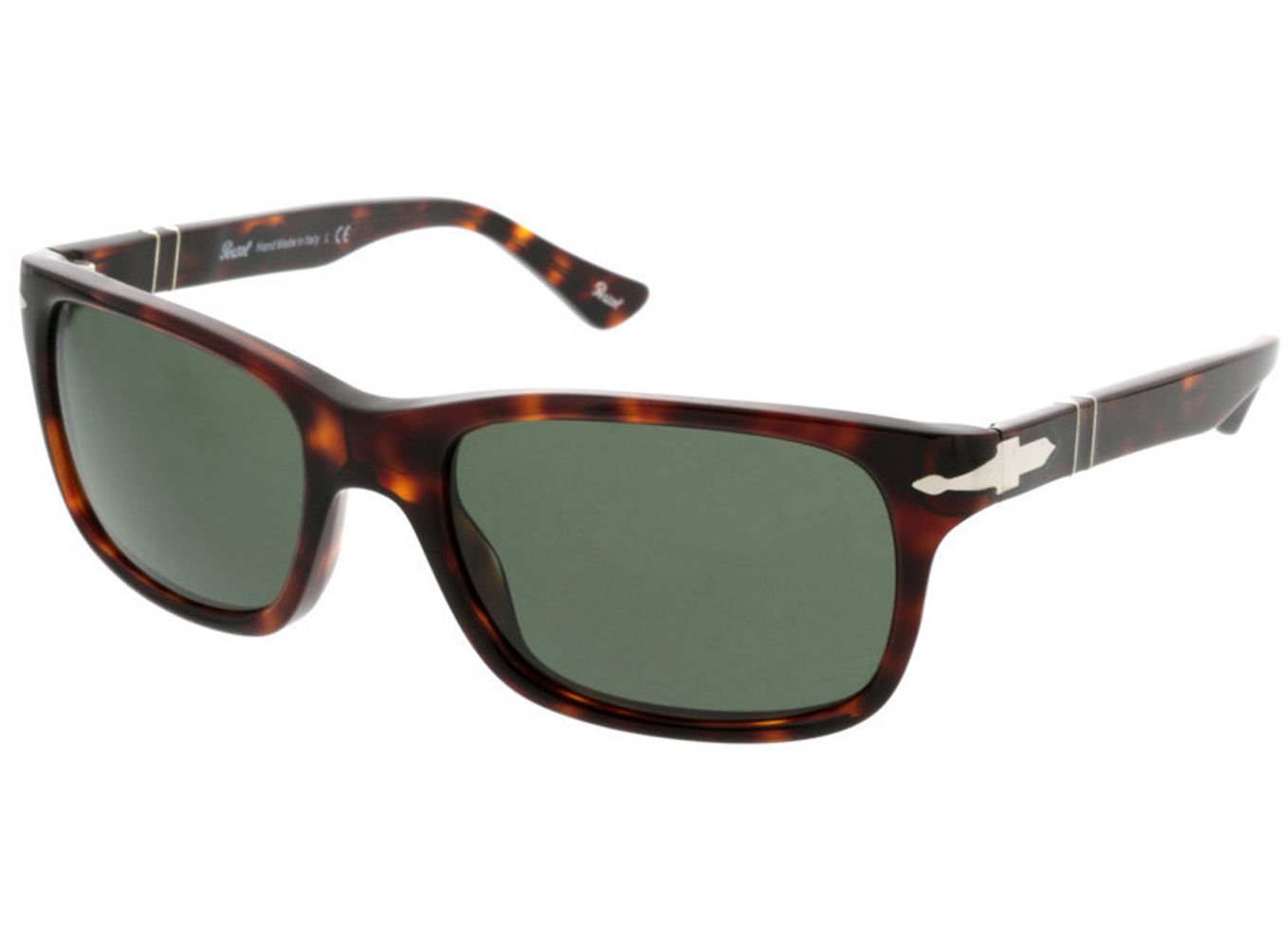 Persol PO3048S 24/31 55-19 Sonnenbrille mit Sehstärke erhältlich, Herren, Vollrand, Eckig