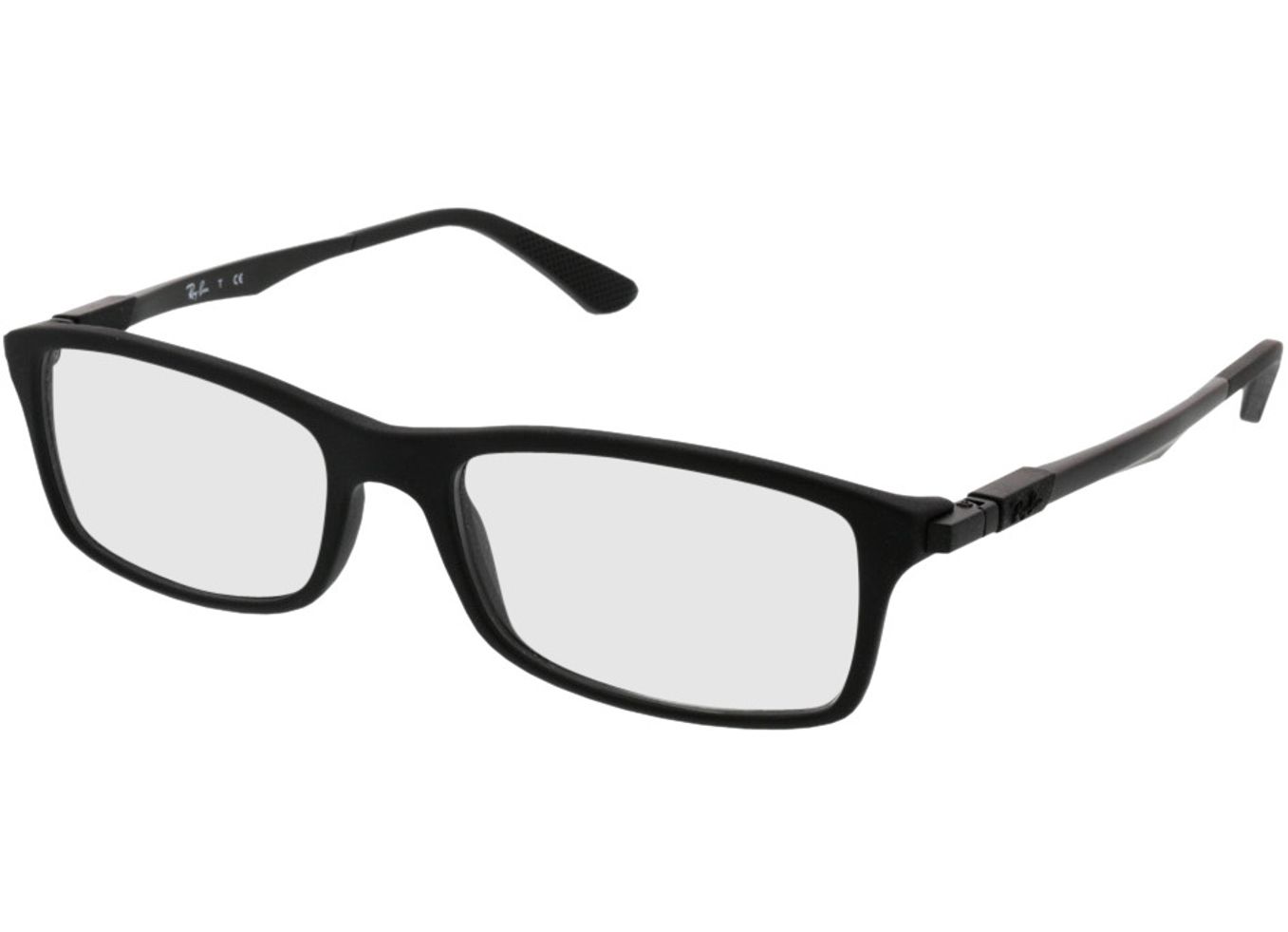 Ray-Ban RX7017 5196 54-17 Brillengestell inkl. Gläser, Herren, Vollrand, Rechteckig