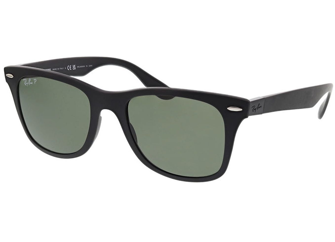 Ray-Ban Wayfarer Liteforce RB4195 601S9A 52-20 Sonnenbrille mit Sehstärke erhältlich, Herren, Vollrand, Eckig