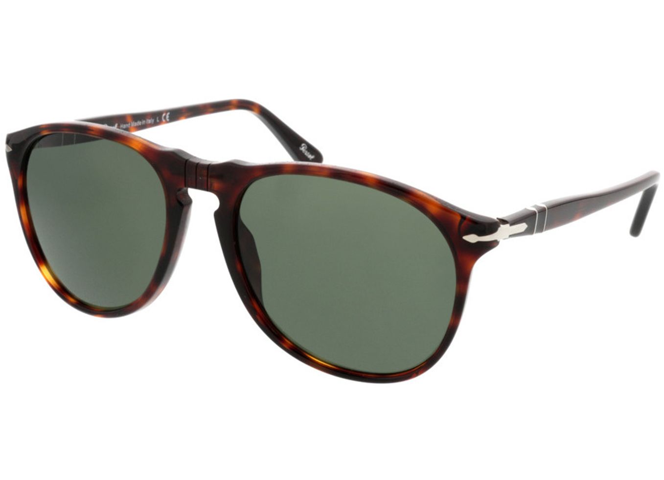 Persol PO9649S 24/31 55-18 Sonnenbrille mit Sehstärke erhältlich, Herren, Vollrand, panto