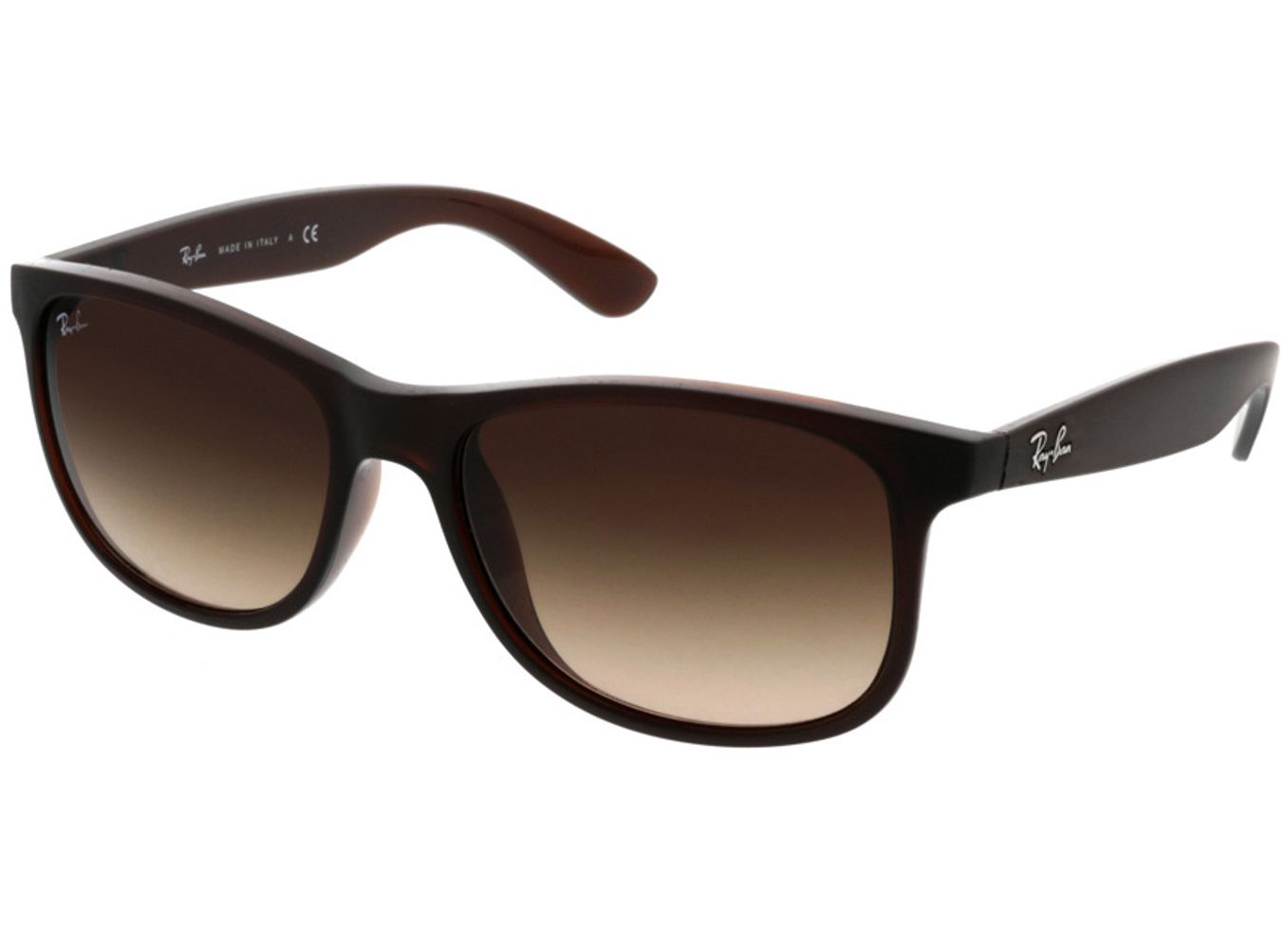 Ray-Ban Andy RB4202 607313 55-17 Sonnenbrille mit Sehstärke erhältlich, Herren, Vollrand, Eckig