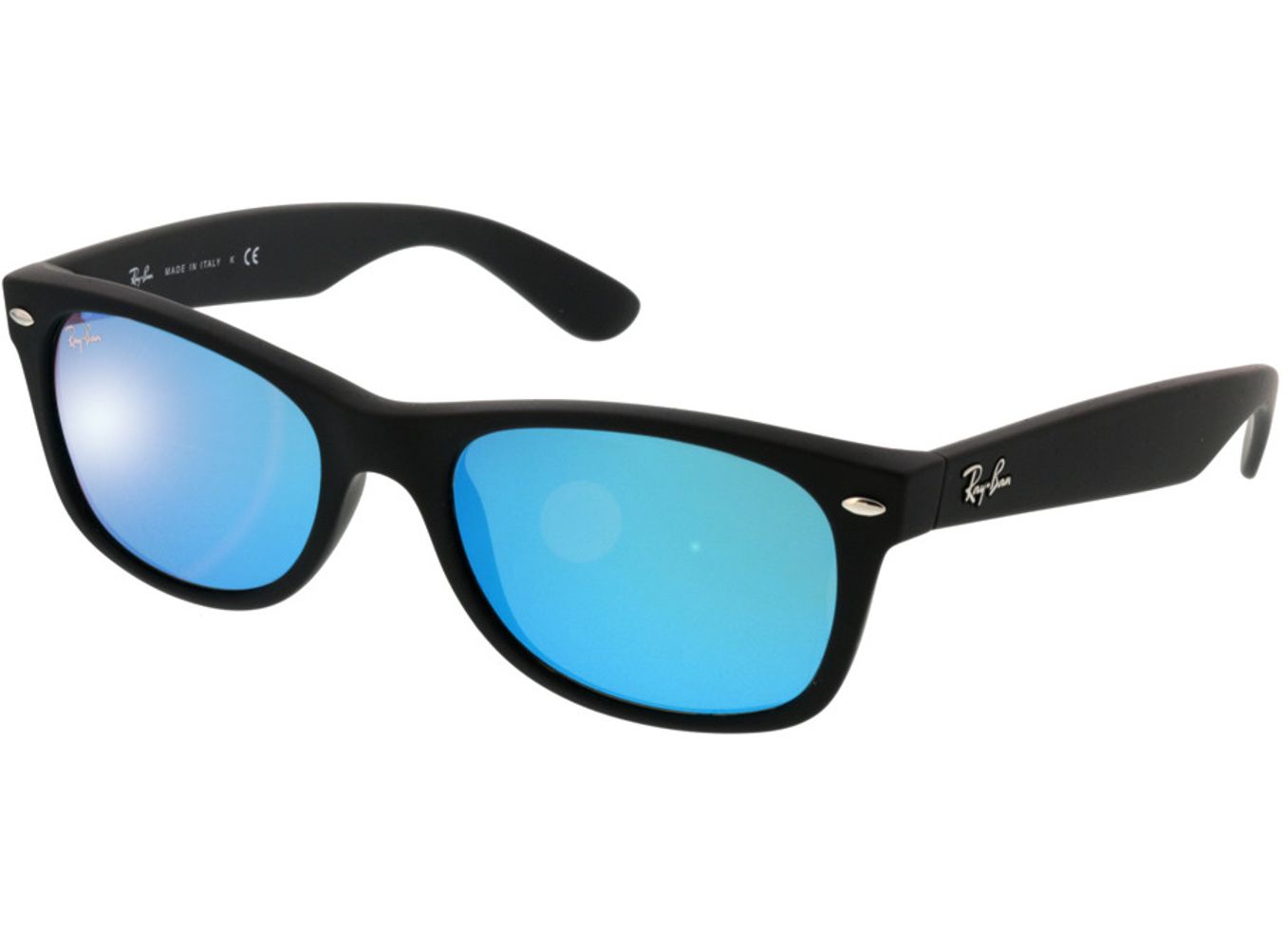 Ray-Ban New Wayfarer RB2132 622/17 52-18 Sonnenbrille mit Sehstärke erhältlich, Herren, Vollrand, Eckig