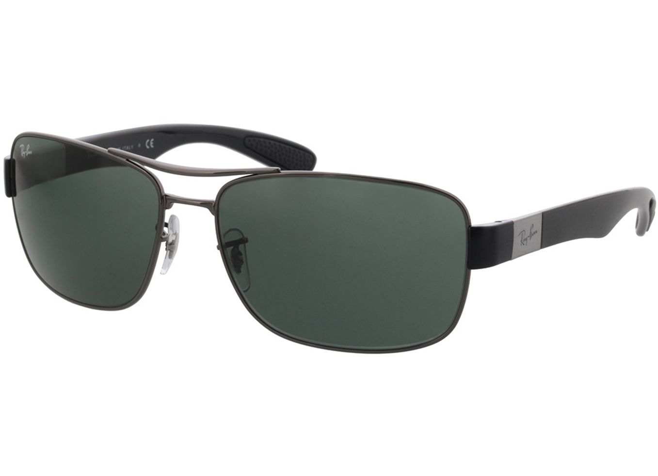 Ray-Ban RB3522 004/71 64-17 Sonnenbrille ohne Sehstärke, Herren, Vollrand, Pilot