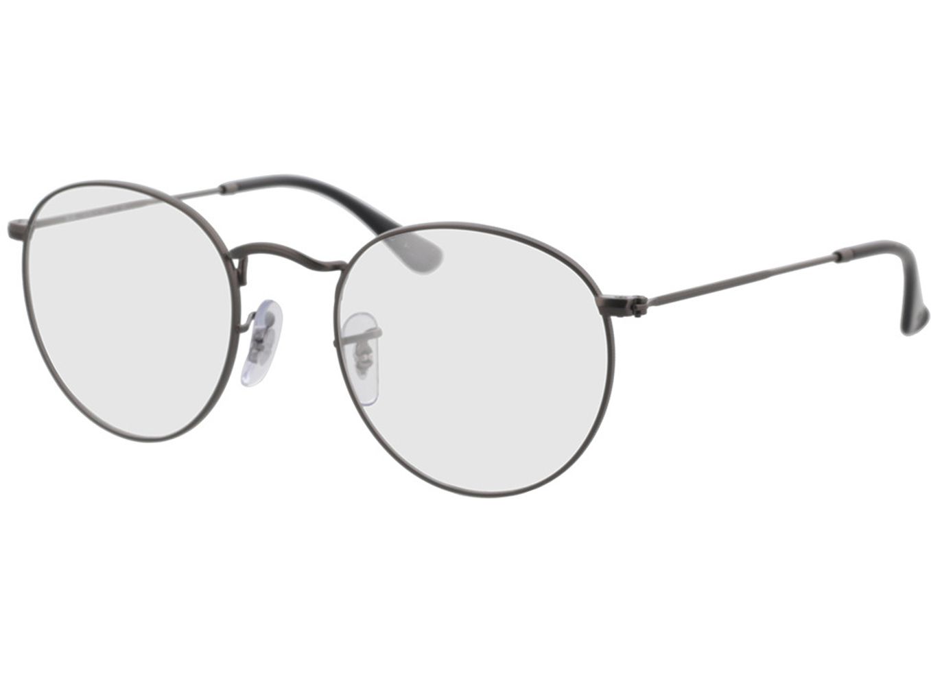 Ray-Ban Round Metal RX3447V 2620 50-21 Brillengestell inkl. Gläser, Damen/Herren, Vollrand, Rund