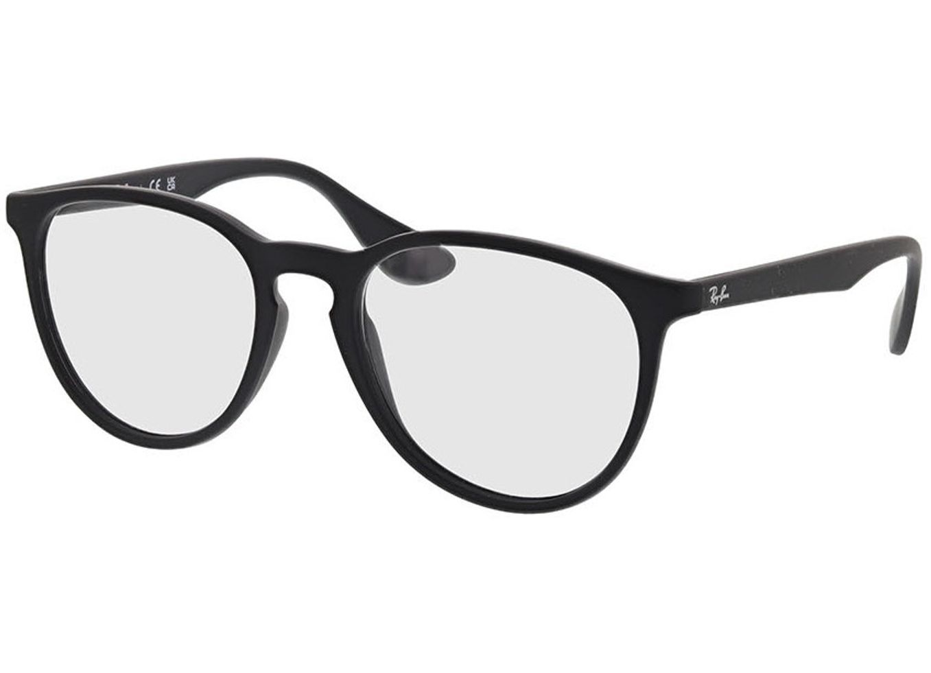 Ray-Ban Erika RX7046 5364 51-18 Brillengestell inkl. Gläser, Damen, Vollrand, Rund