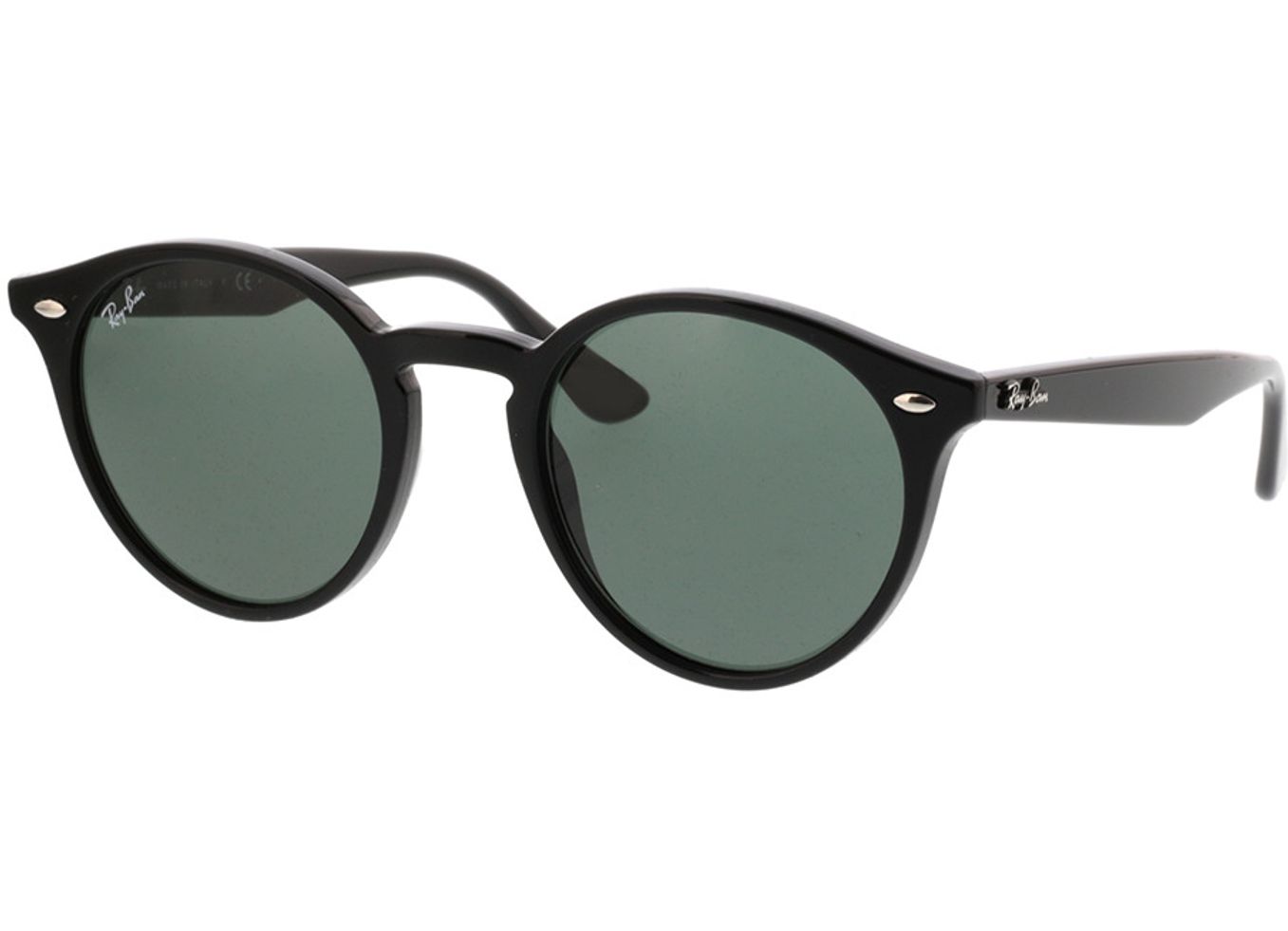 Ray-Ban RB2180 601/71 49-21 Sonnenbrille mit Sehstärke erhältlich, Damen/Herren, Vollrand, Rund