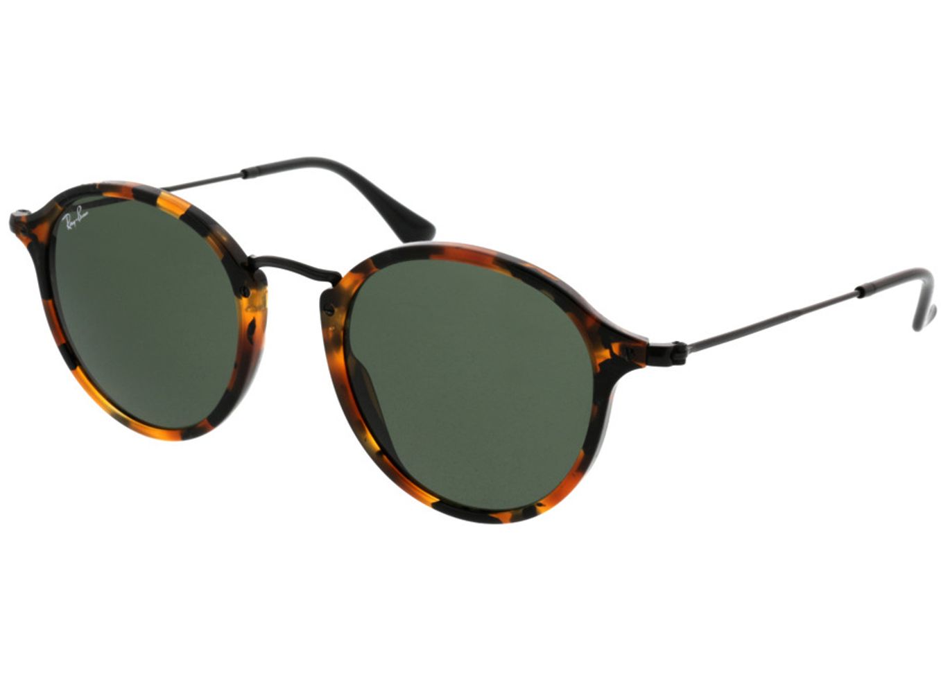 Ray-Ban Round Fleck RB2447 1157 49-21 Sonnenbrille mit Sehstärke erhältlich, Herren, Vollrand, Rund