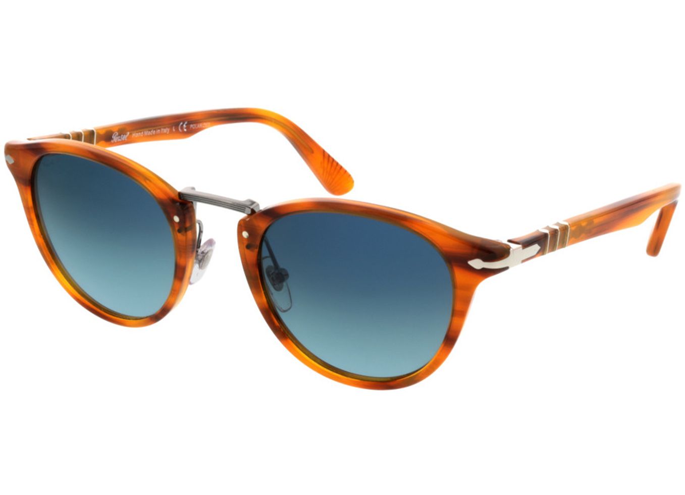 Persol PO3108S 960/S3 49-22 Sonnenbrille mit Sehstärke erhältlich, Damen/Herren, Vollrand, panto