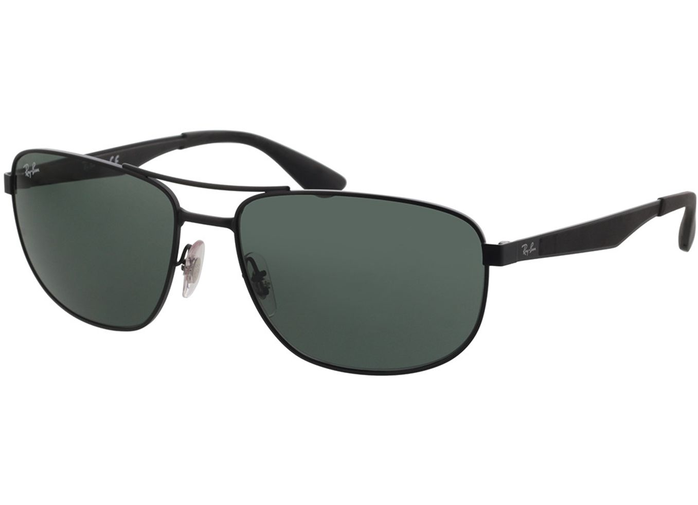 Ray-Ban RB3528 006/71 61-17 Sonnenbrille mit Sehstärke erhältlich, Herren, Vollrand, Pilot