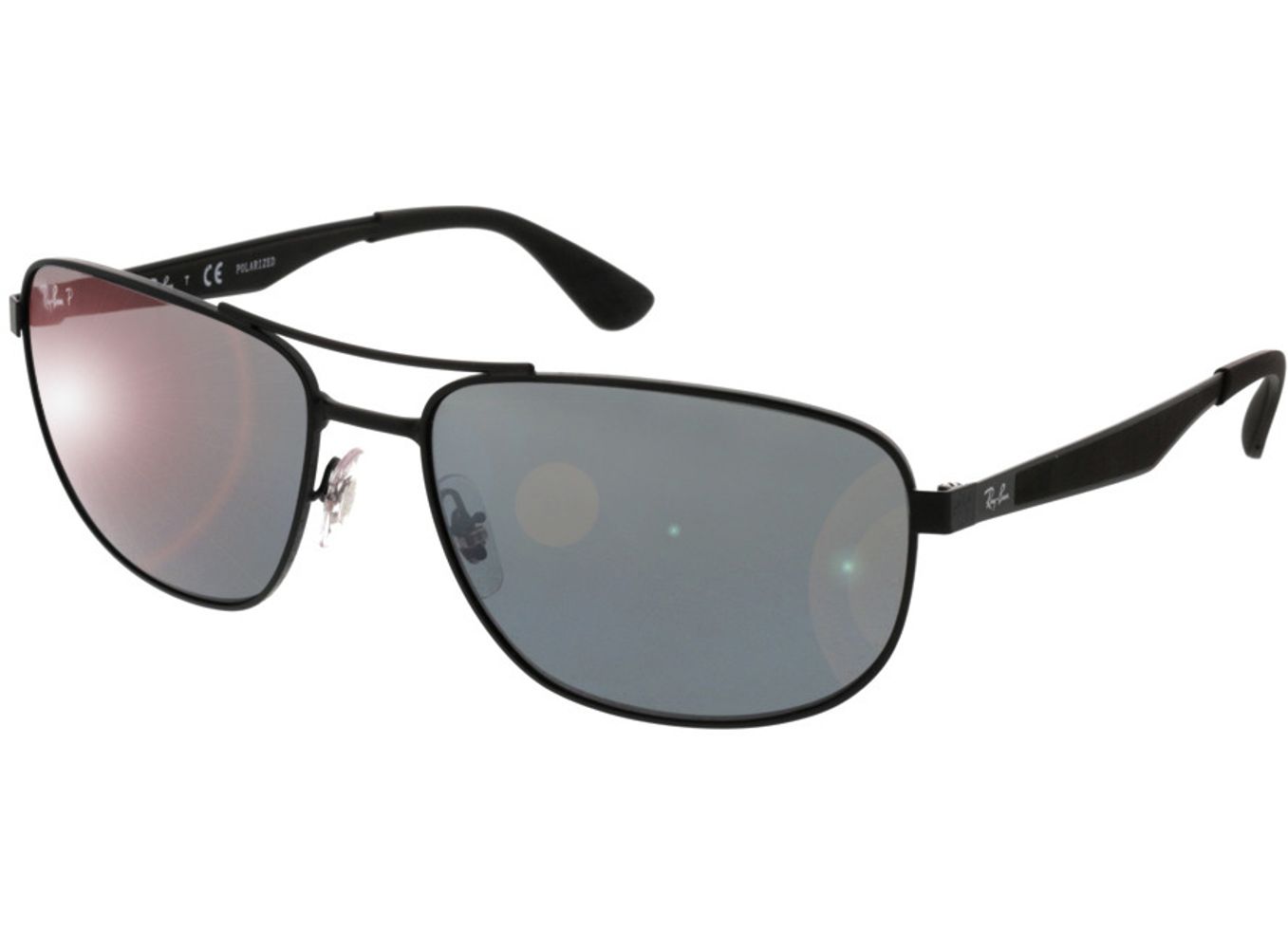 Ray-Ban RB3528 006/82 61-17 Sonnenbrille mit Sehstärke erhältlich, Herren, Vollrand, Pilot