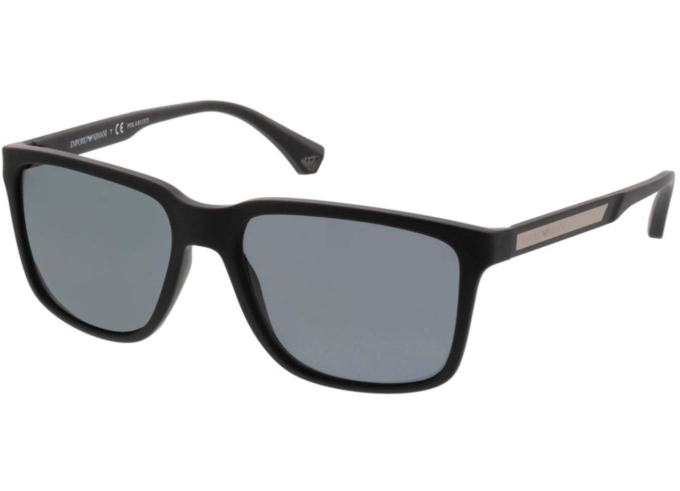 Emporio Armani EA4047 506381 56-17 Sonnenbrille mit Sehstärke erhältlich, Herren, Vollrand, Eckig