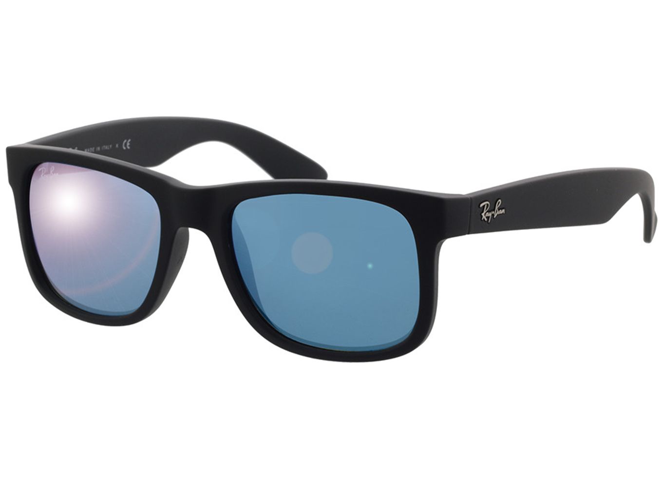 Ray-Ban Justin RB4165 622/55 51-16 Sonnenbrille mit Sehstärke erhältlich, Herren, Vollrand, Eckig