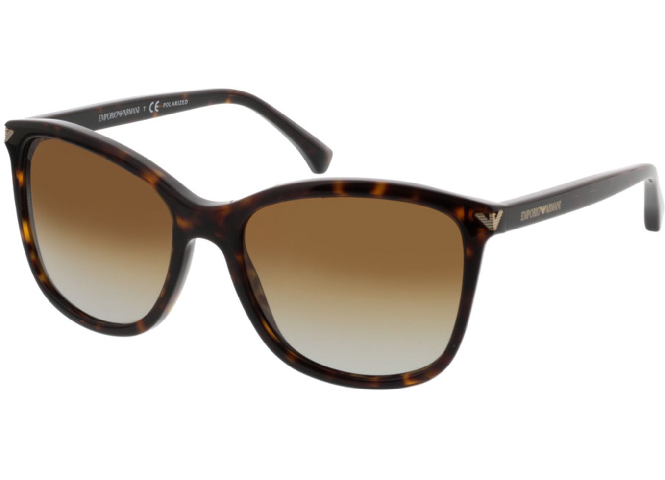 Emporio Armani EA4060 5026T5 56-18 Sonnenbrille mit Sehstärke erhältlich, Damen, Vollrand, Eckig