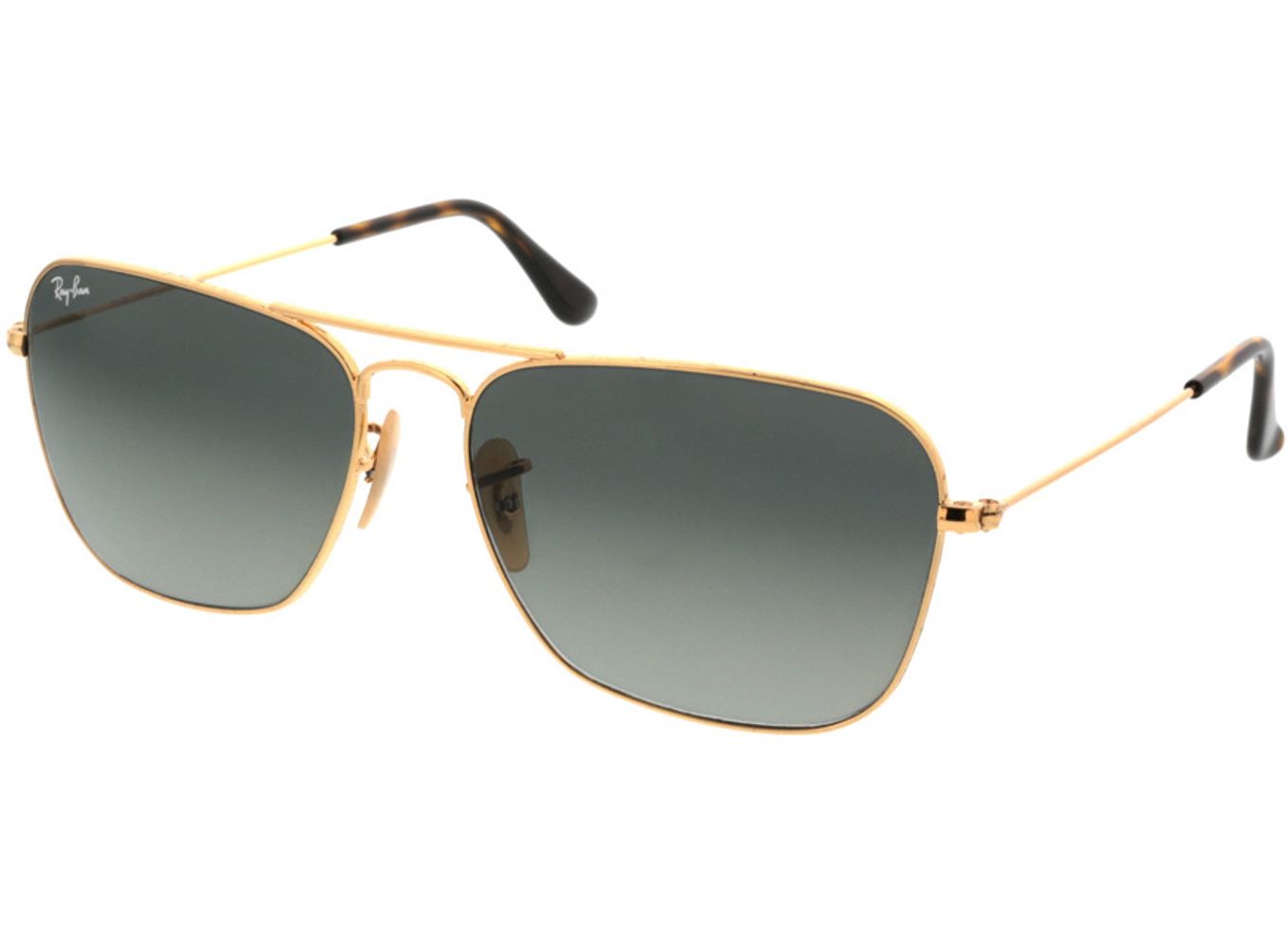 Ray-Ban Caravan RB3136 181/71 58-15 Sonnenbrille mit Sehstärke erhältlich, Herren, Vollrand, Pilot