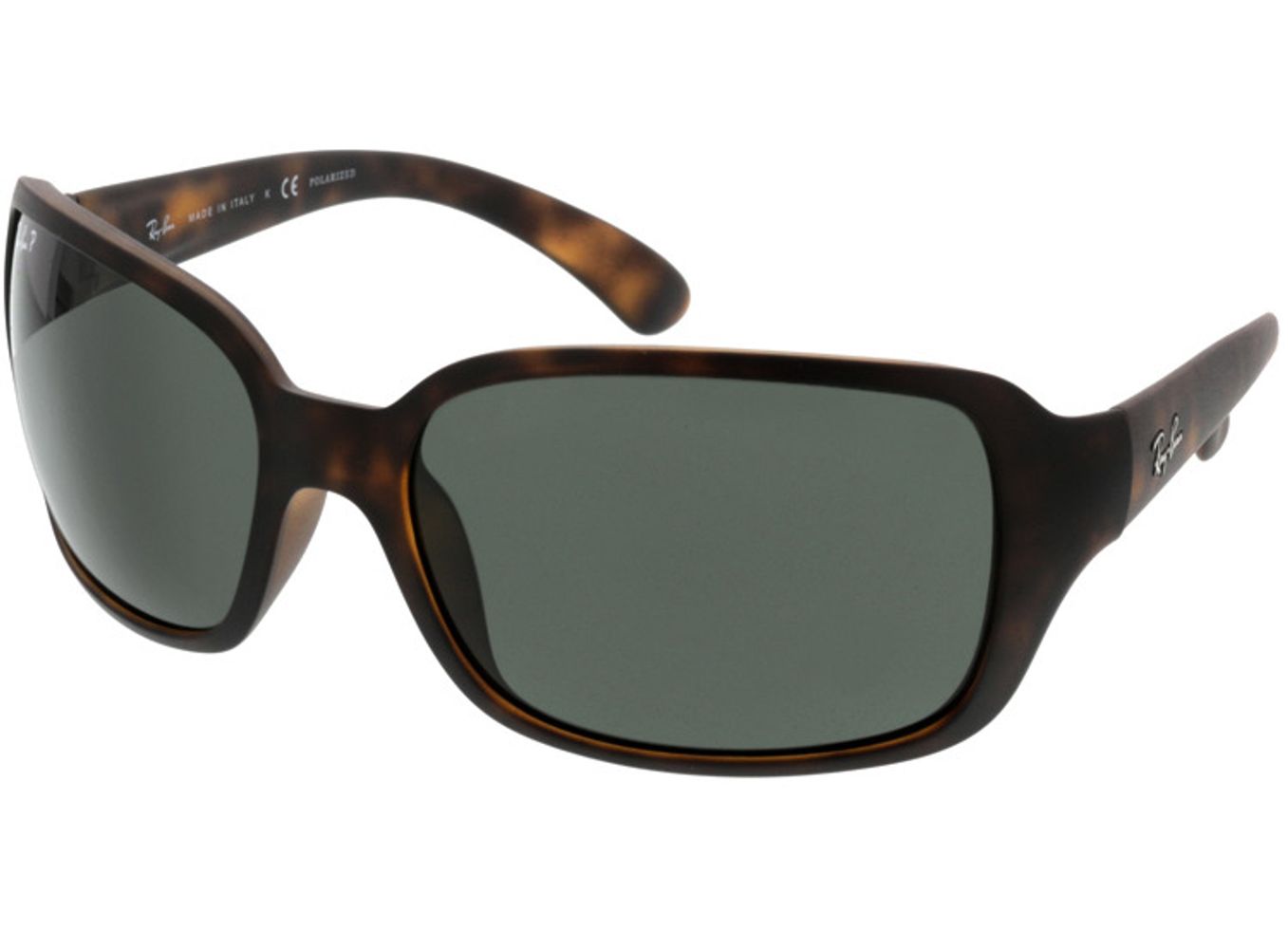 Ray-Ban RB4068 894/58 60-17 Sonnenbrille ohne Sehstärke, Damen, Vollrand, Eckig