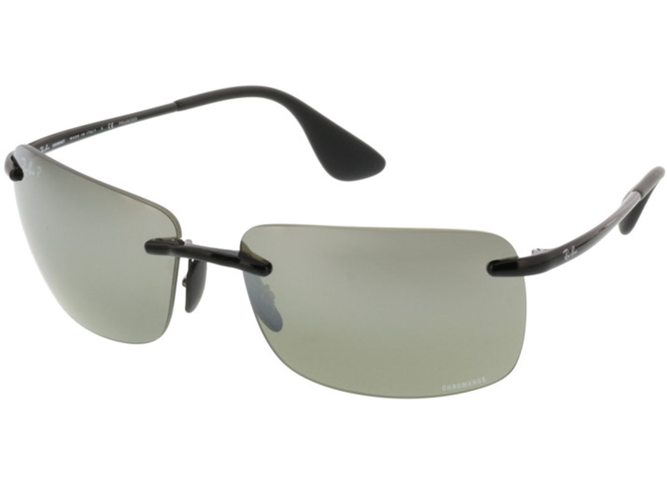 Ray-Ban RB4255 601/5J 60-15 Sonnenbrille ohne Sehstärke, Herren, Randlos, Rechteckig