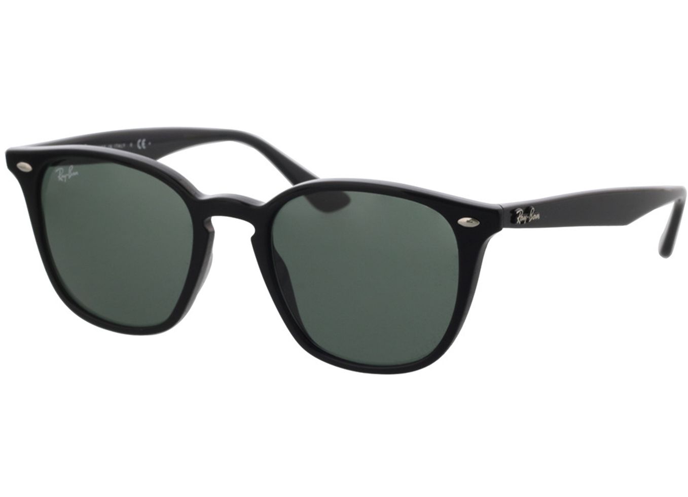 Ray-Ban RB4258 601/71 50-20 Sonnenbrille mit Sehstärke erhältlich, Damen/Herren, Vollrand, Eckig