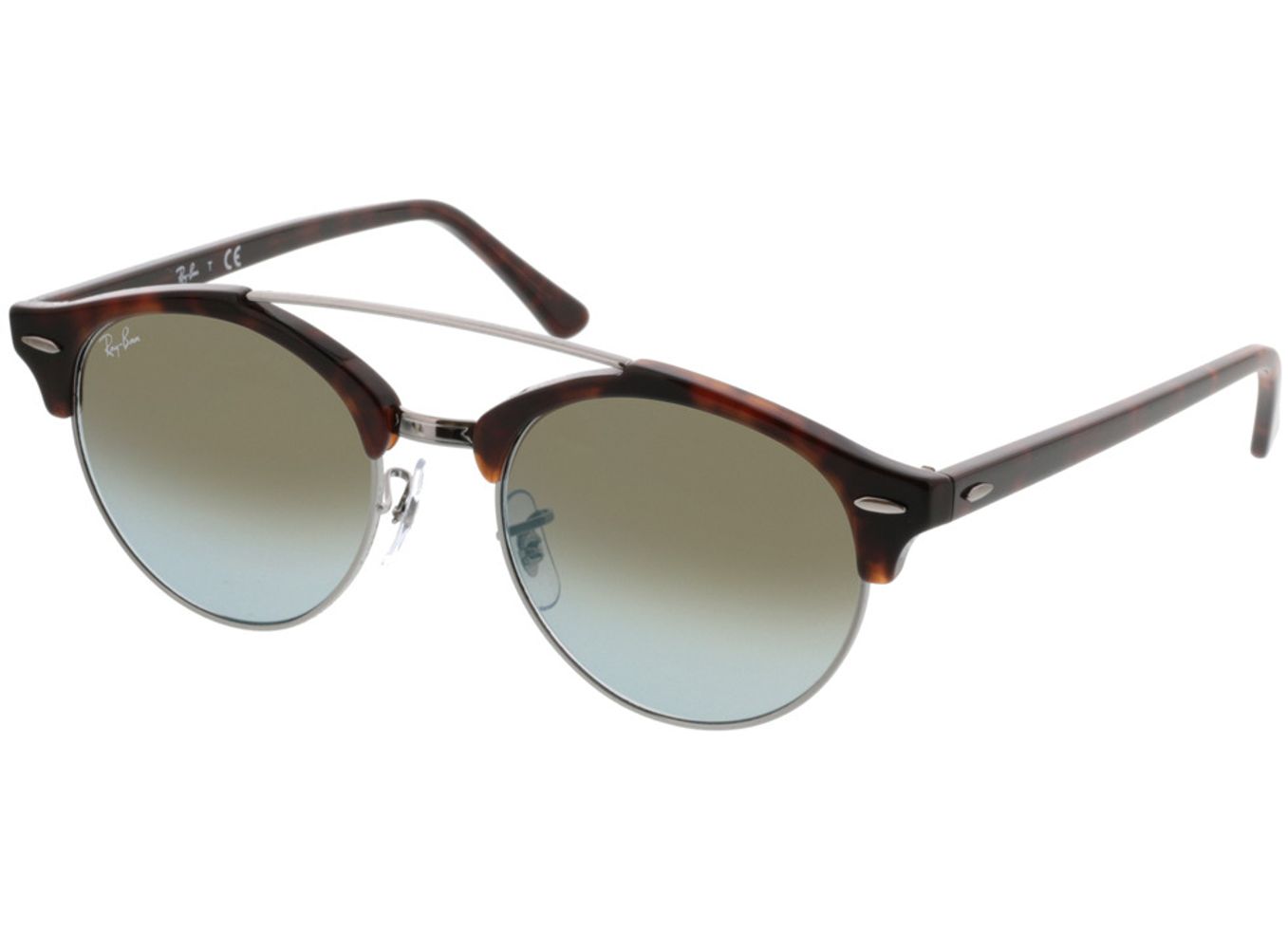 Ray-Ban RB4346 62519J 51-19 Sonnenbrille mit Sehstärke erhältlich, Herren, Vollrand, Pilot