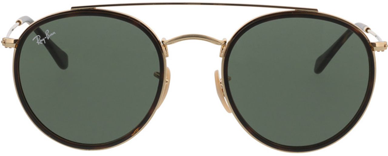 Ray ban double store bridge round sunglasses