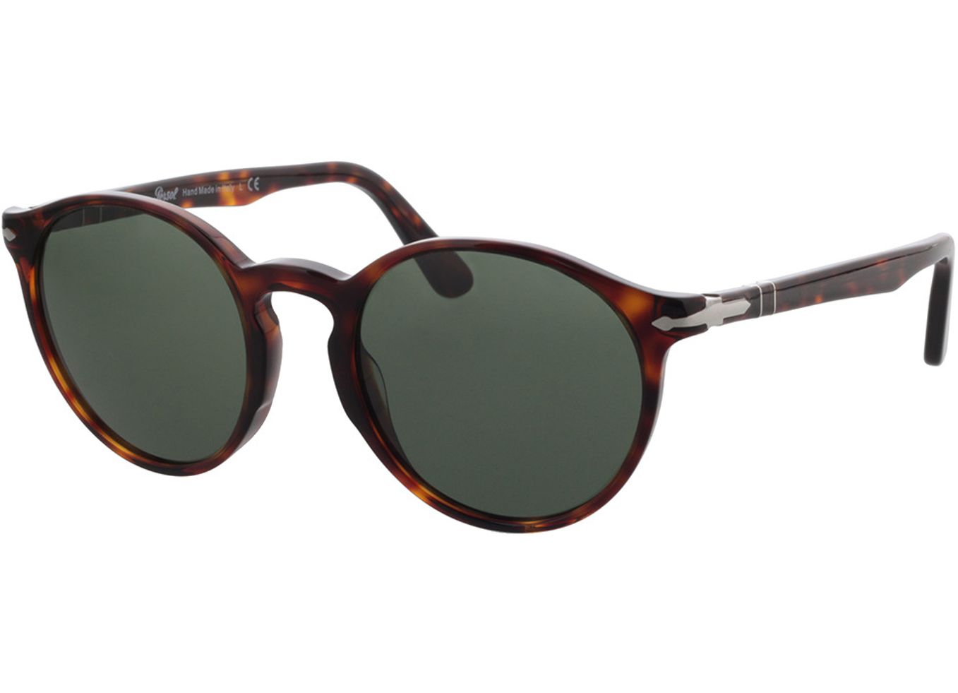 Persol PO3171S 24/31 52-20 Sonnenbrille mit Sehstärke erhältlich, Herren, Vollrand, panto