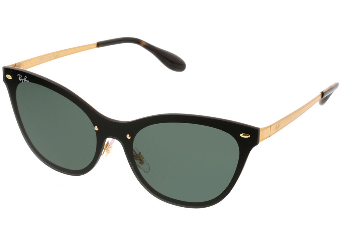 Ray-Ban RB3580N 043/71 43-143 Sonnenbrille ohne Sehstärke, Damen, Vollrand, Cateye