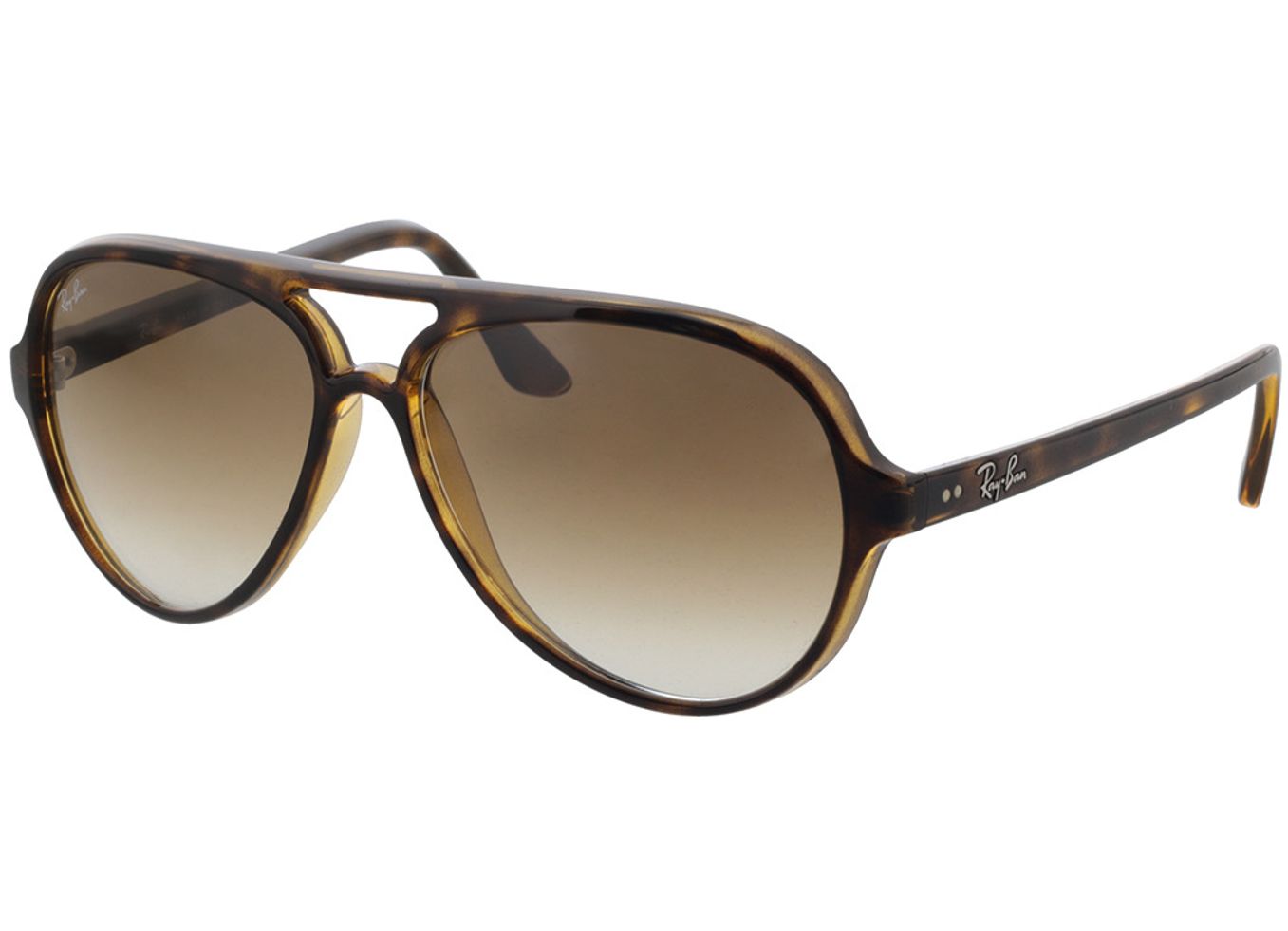 Ray-Ban Cats 5000 RB4125 710/A6 59-13 Sonnenbrille ohne Sehstärke, Herren, Vollrand, Pilot