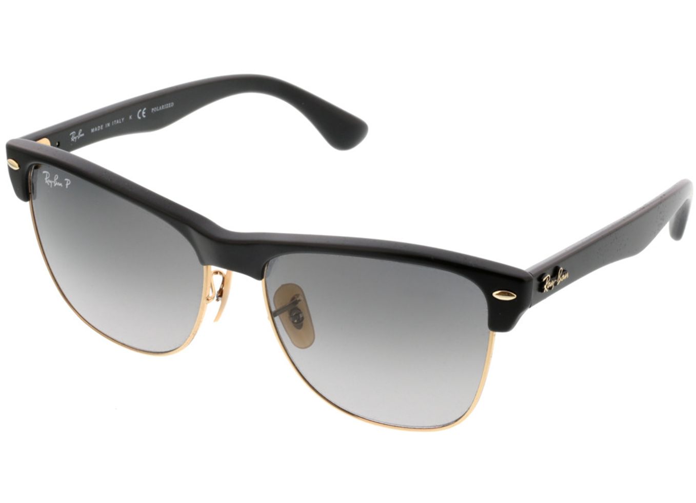 Ray-Ban Clubmaster Oversized RB4175 877/M3 57-16 Sonnenbrille mit Sehstärke erhältlich, Herren, Vollrand, browline