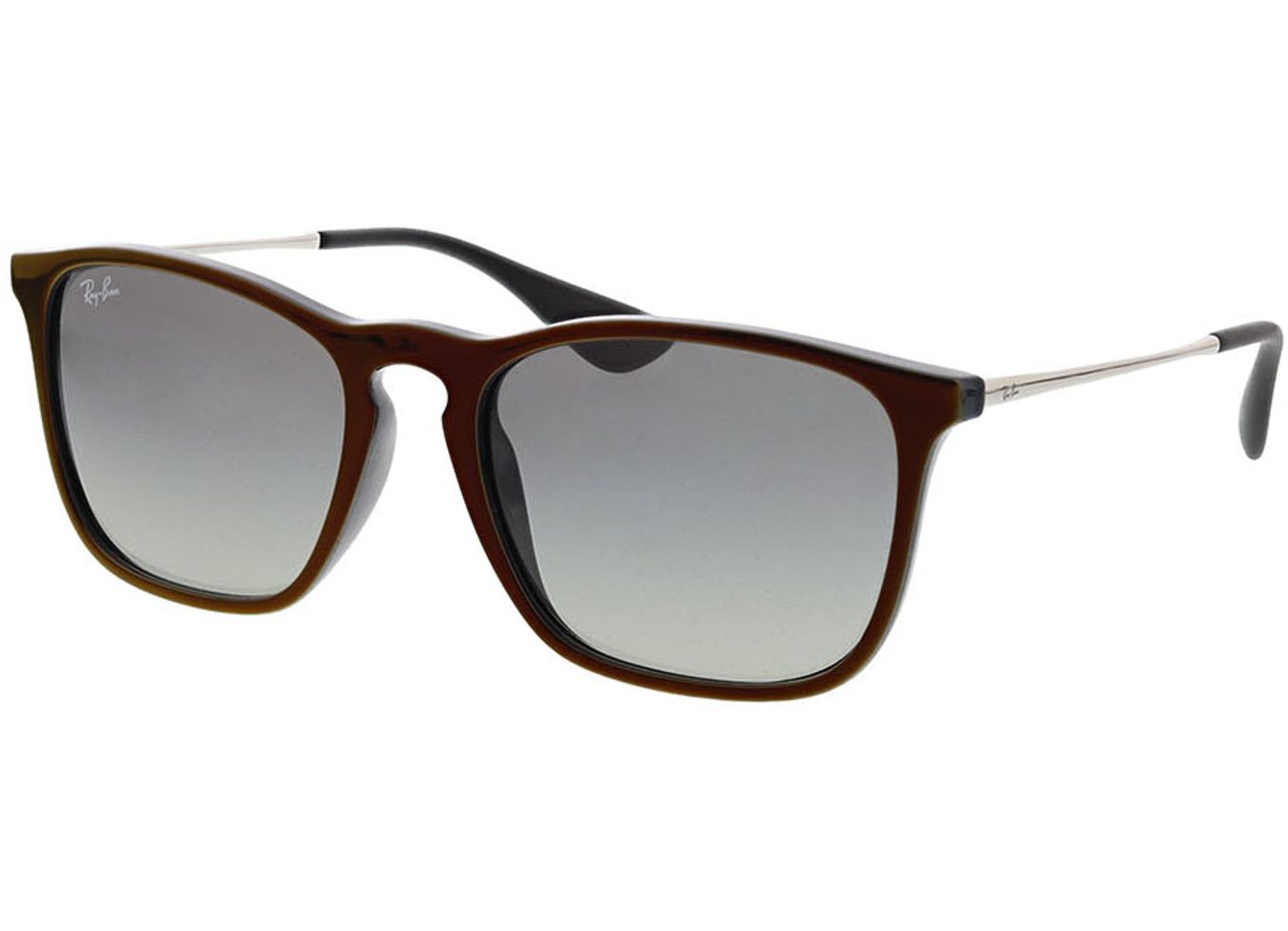 Ray-Ban Chris RB4187 631611 54-18 Sonnenbrille mit Sehstärke erhältlich, Herren, Vollrand, Rechteckig