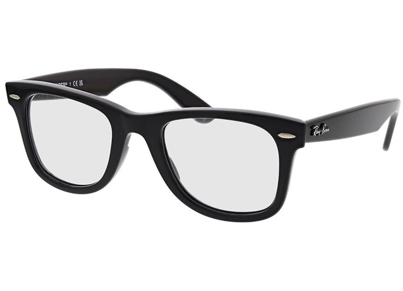 Ray-Ban Wayfarer Ease RX4340V 2000 50-22 Brillengestell inkl. Gläser, Damen/Herren, Vollrand, Eckig