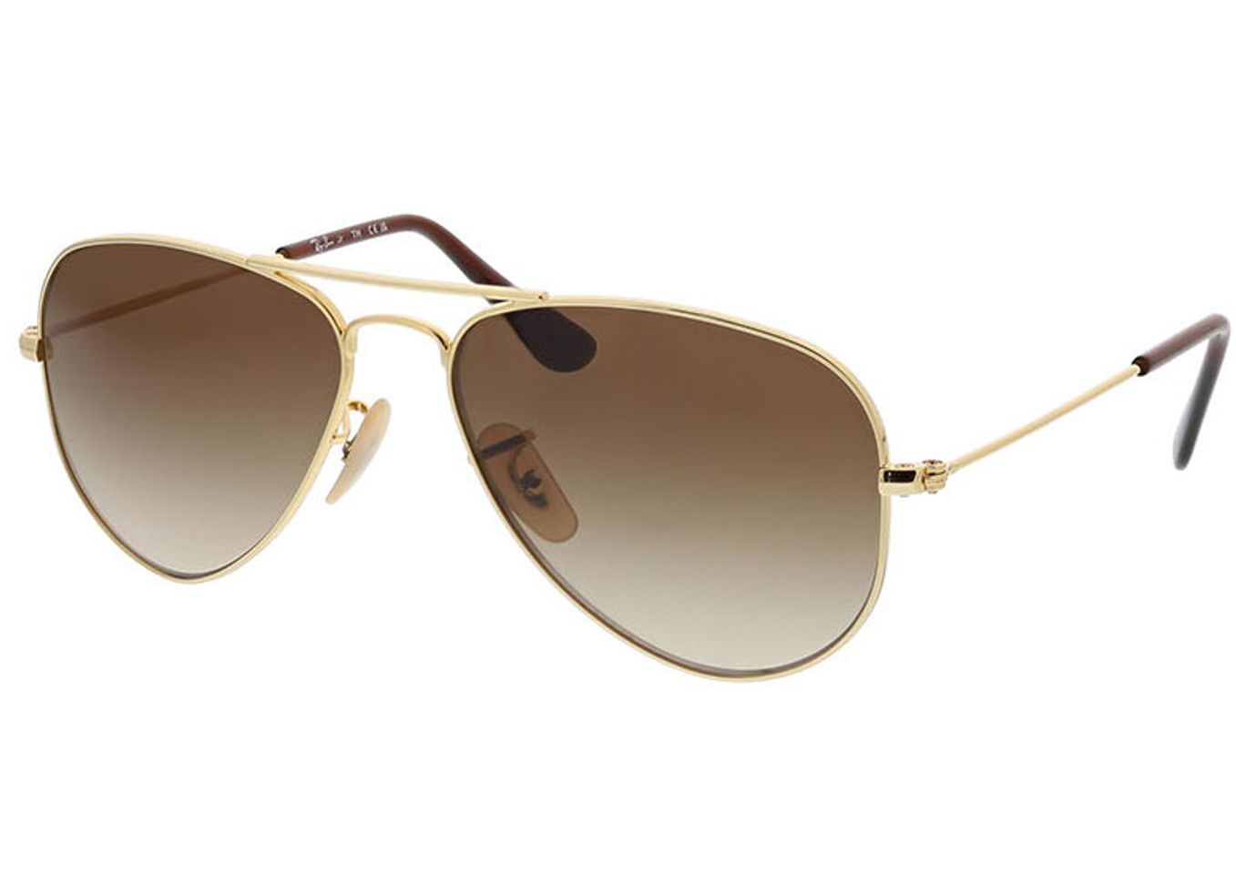 Ray-Ban Junior Aviator RJ9506S 223/13 52-14 Sonnenbrille mit Sehstärke erhältlich, Damen/Herren, Vollrand, Pilot