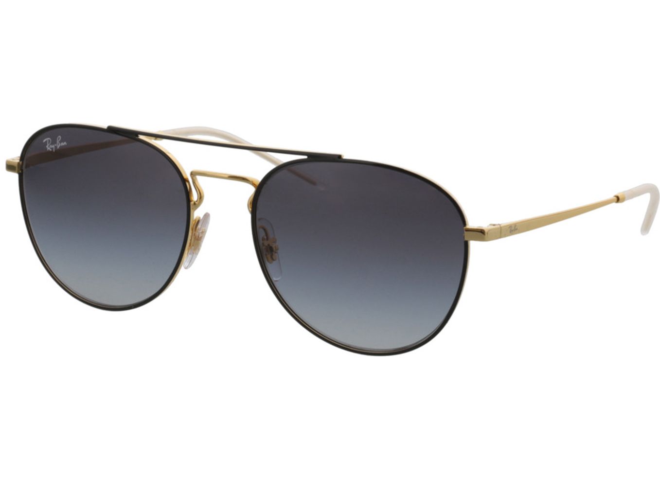 Ray-Ban RB3589 90548G 55-18 Sonnenbrille mit Sehstärke erhältlich, Damen, Vollrand, Pilot